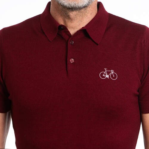 Polo manches courtes bicicleta cafe X Fausse Route