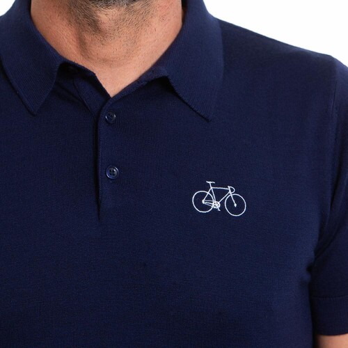 Polo manches courtes bicicleta cafe X Fausse Route